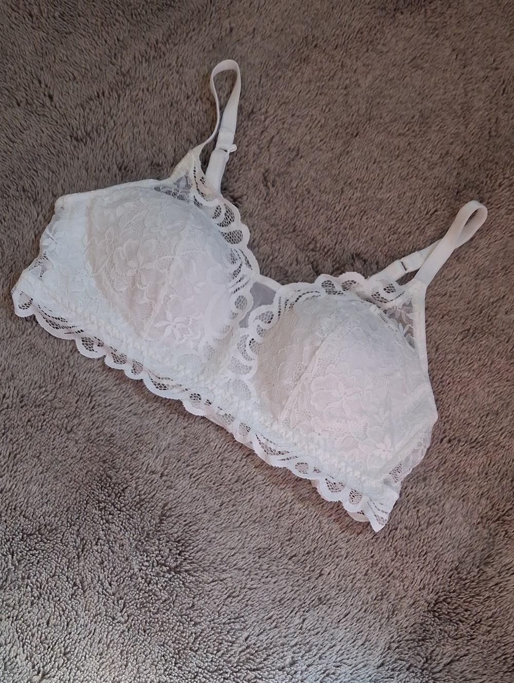 Bali White Lace Bralette - Picture 5 of 8